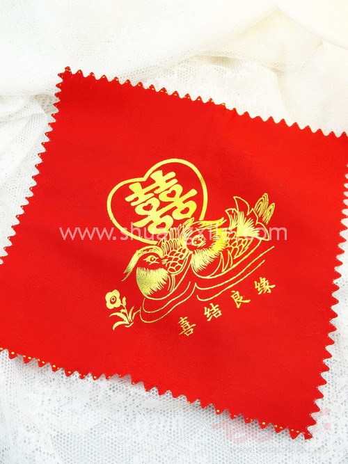 Mandarin Duck Xi Handkerchief